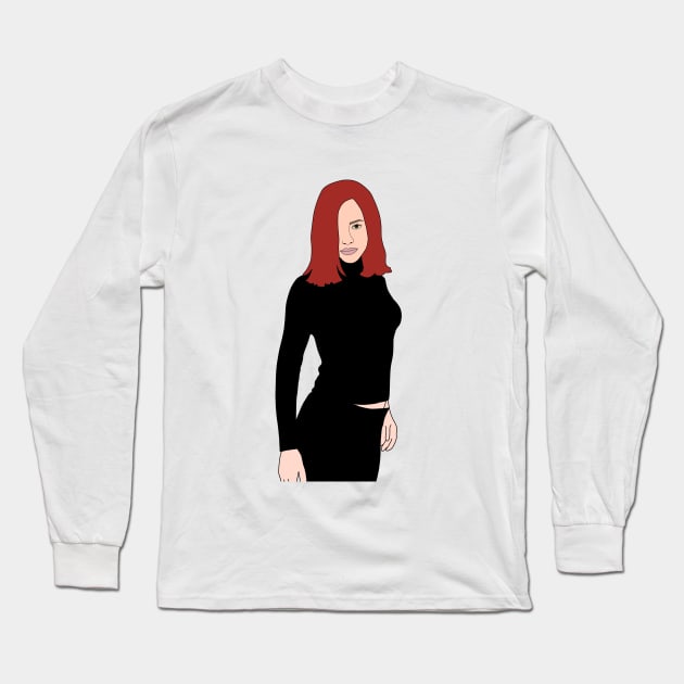 sydney bristow Long Sleeve T-Shirt by aluap1006